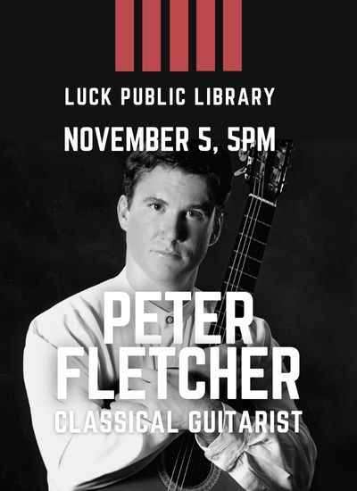 Classical Guitarist Peter Fletcher, Nov. 5